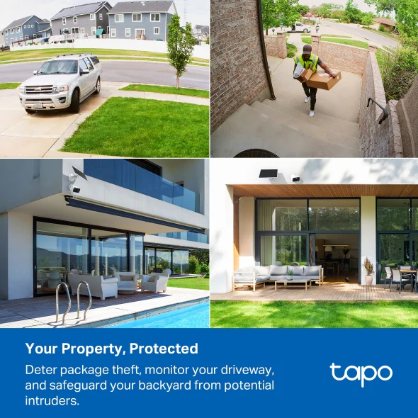 1080P Wireless Outdoor Security Camera with Solar Panel, Tapo C400 Kit - Image 10