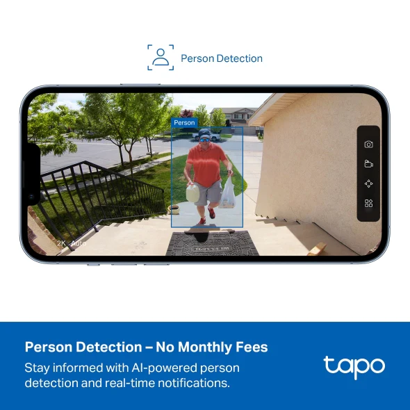 1080P Wireless Outdoor Security Camera with Solar Panel, Tapo C400 Kit - Image 8