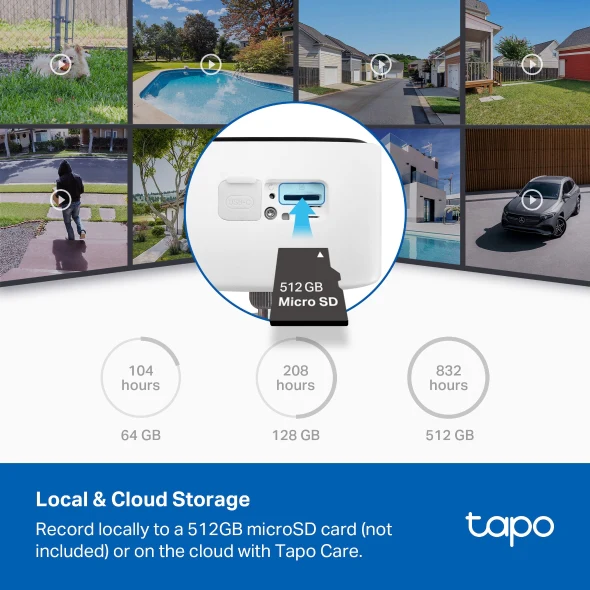 1080P Wireless Outdoor Security Camera with Solar Panel, Tapo C400 Kit - Image 9