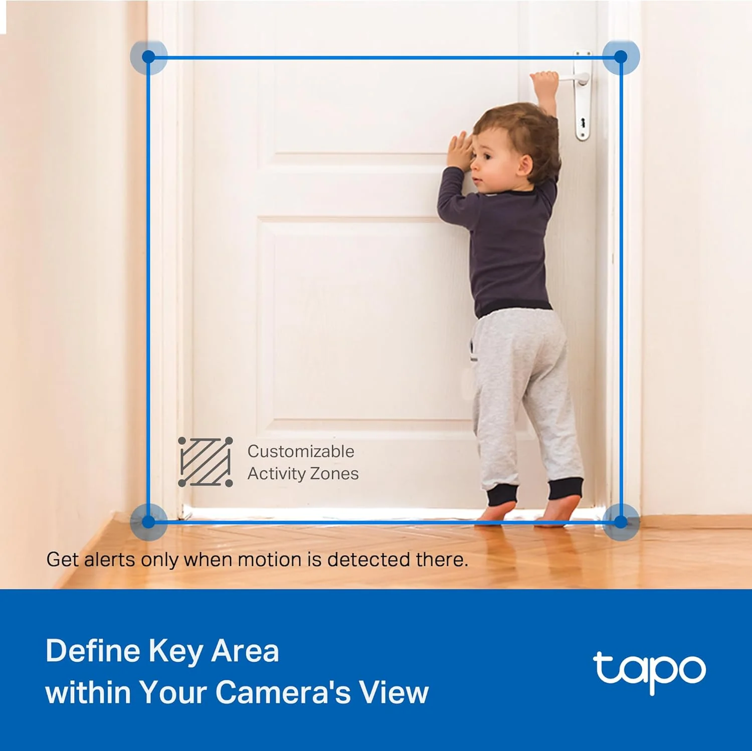 2K Pan/Tilt Indoor/Outdoor Security Camera, Tapo C217 HybridCam 360 2-Pack (Black) - Image 6
