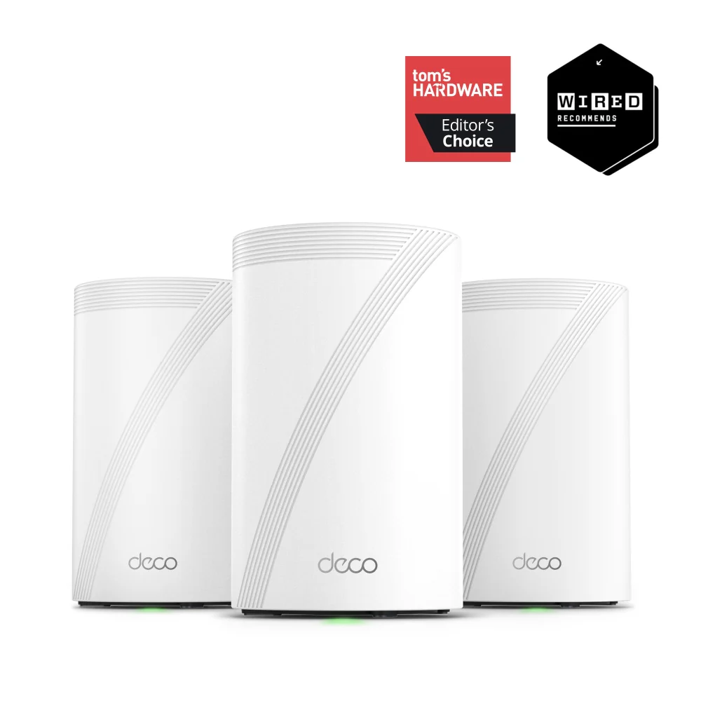 Deco 7 Pro BE14000 Tri-Band Whole Home Mesh WiFi 7 System, Deco BE67 3-Pack