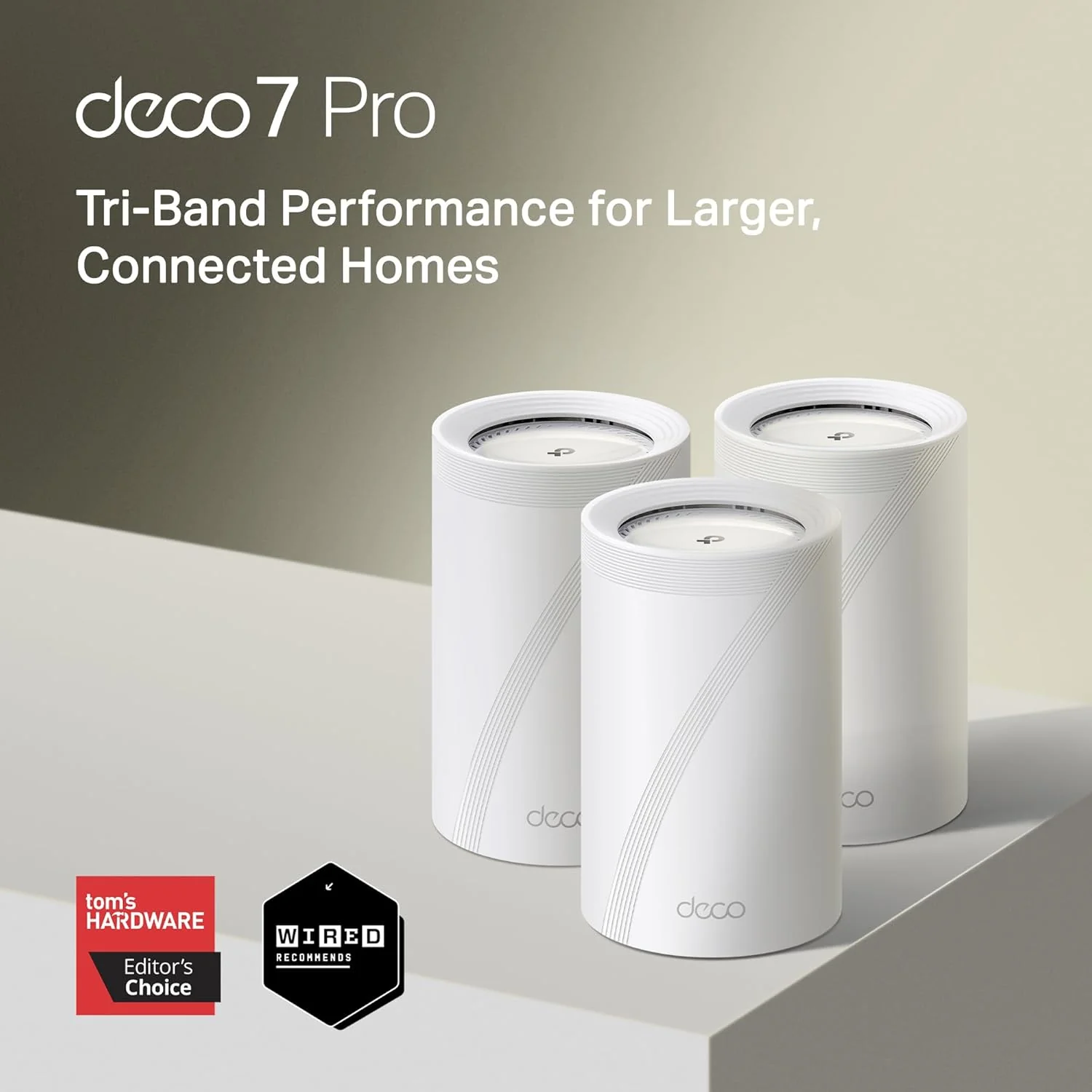Deco 7 Pro BE14000 Tri-Band Whole Home Mesh WiFi 7 System, Deco BE67 3-Pack - Image 2