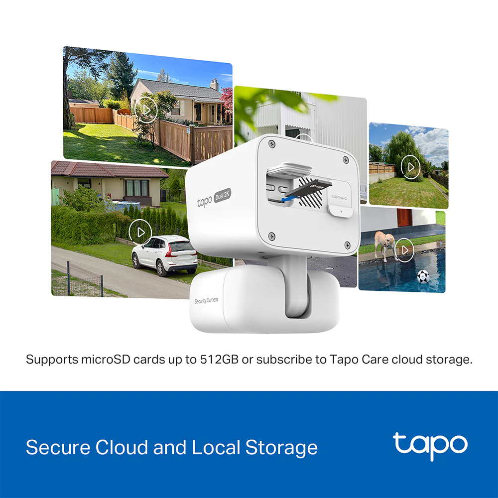 2K Dual-Lens Solar Pan/Tilt Security Camera Kit, Tapo C645D Kit 2-Pack - Image 8