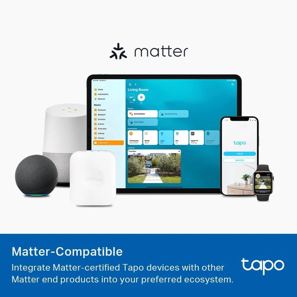 Matter-Certified Dimmable RGBW Smart Light Bulb, Tapo L535E(2-Pack) - Image 4