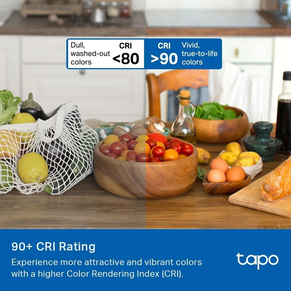 Matter-Certified Dimmable RGBW Smart Light Bulb, Tapo L535E(2-Pack) - Image 7
