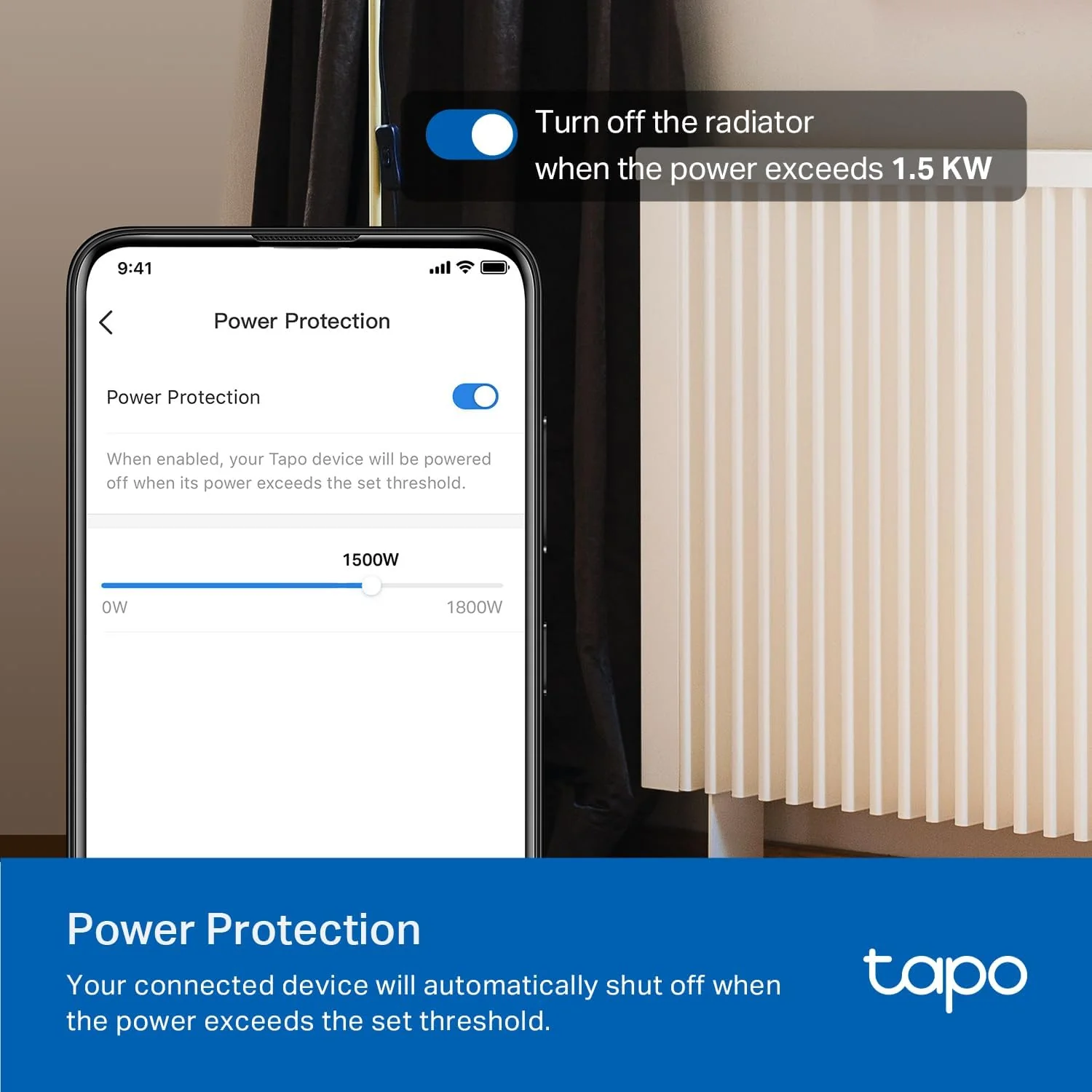 Matter-Certified Energy Monitoring Smart Plug Mini, Tapo P110M(4-Pack) - Image 7