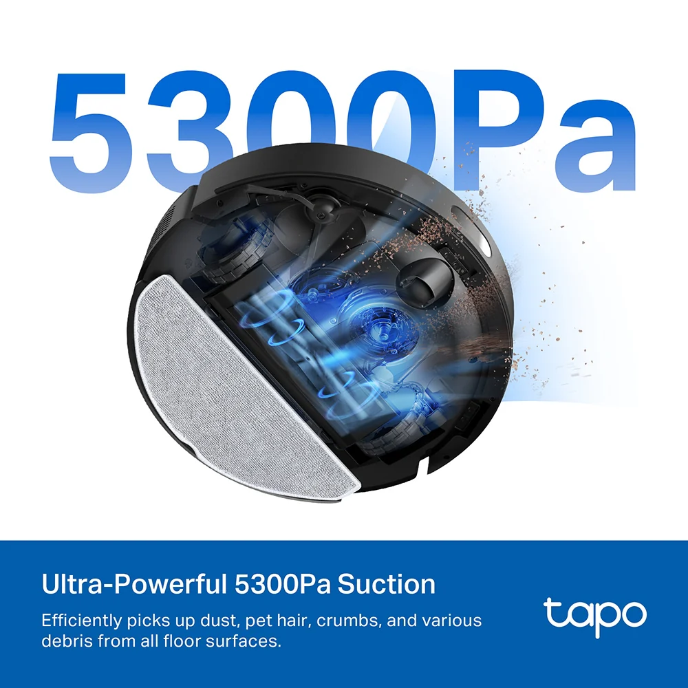 LiDAR Robot Vacuum & Mop, Tapo RV30 MAX - Image 3