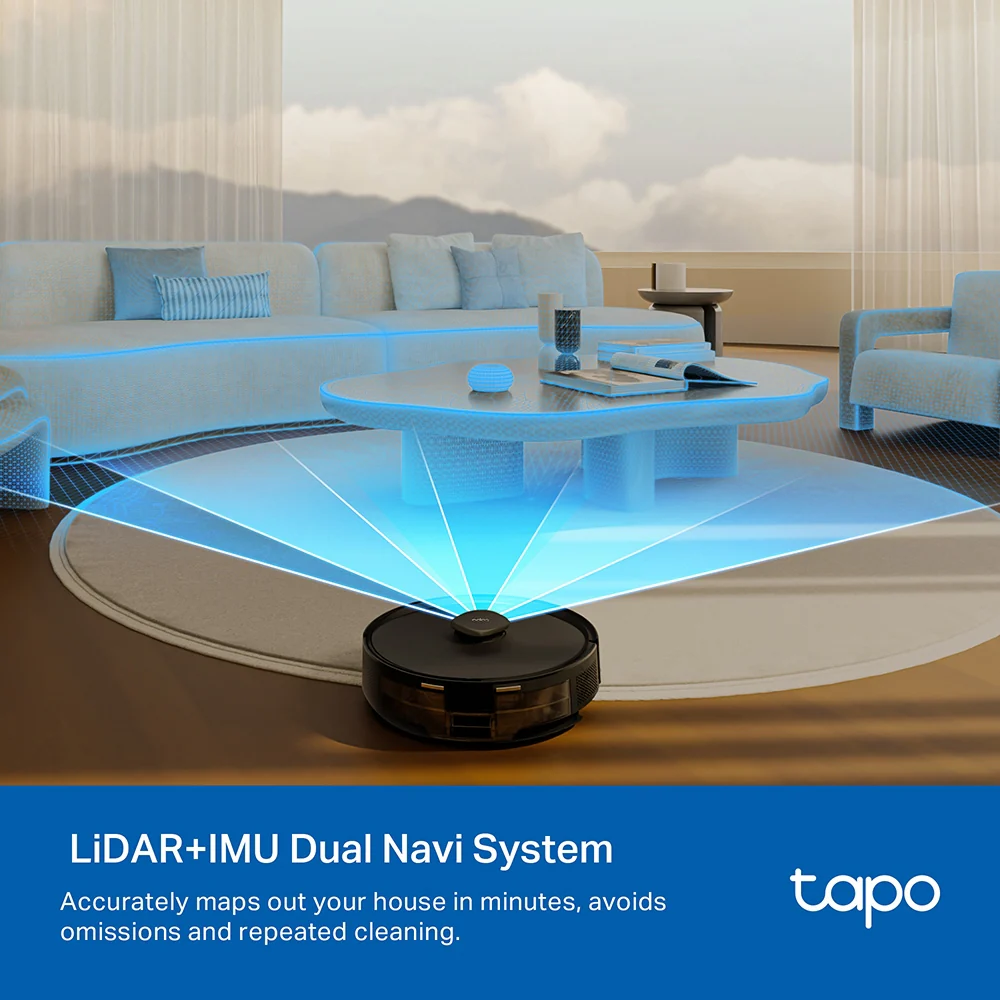 LiDAR Robot Vacuum & Mop, Tapo RV30 MAX - Image 4