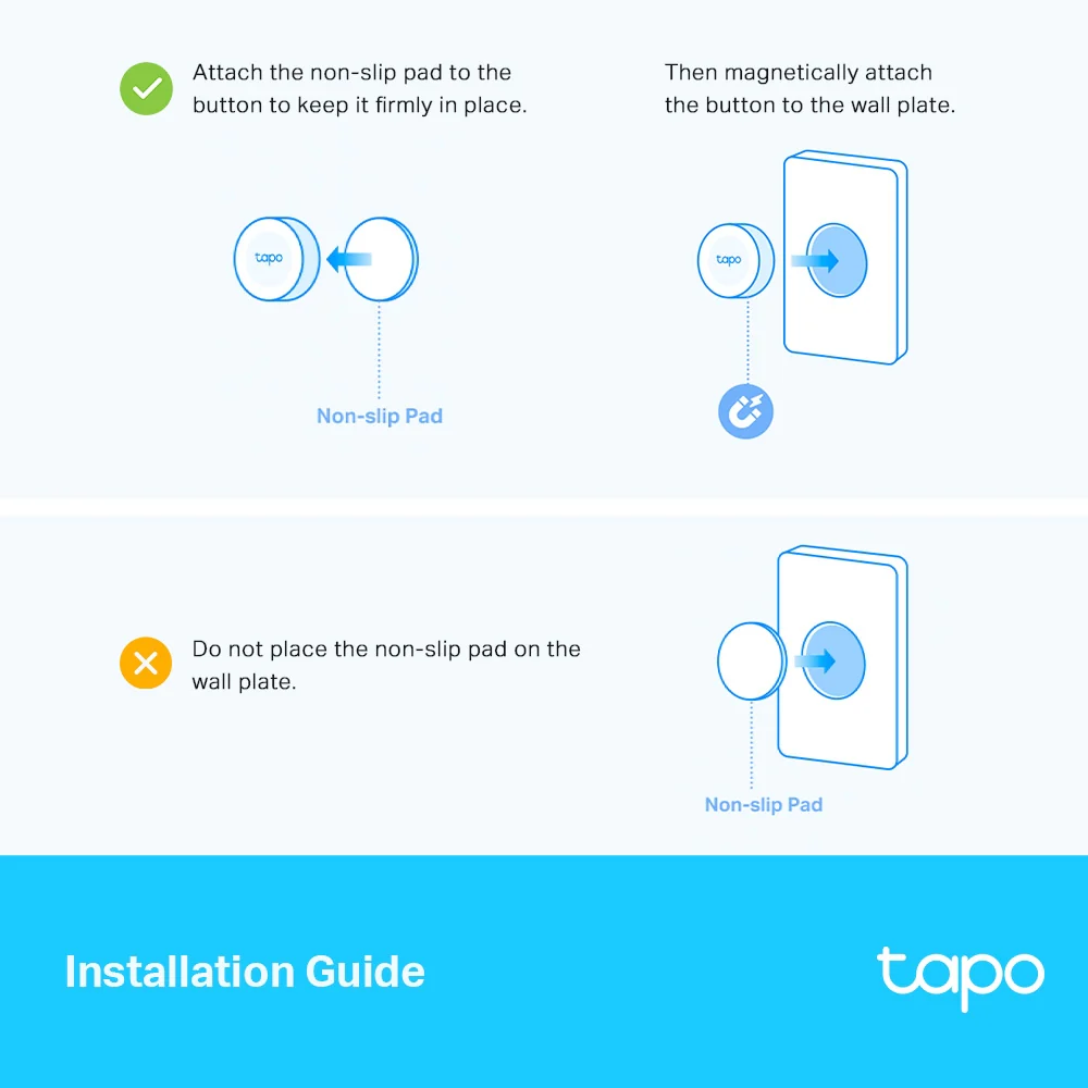 Smart Remote Dimmer Switch, Hub Required, White, Tapo S200D - Image 7