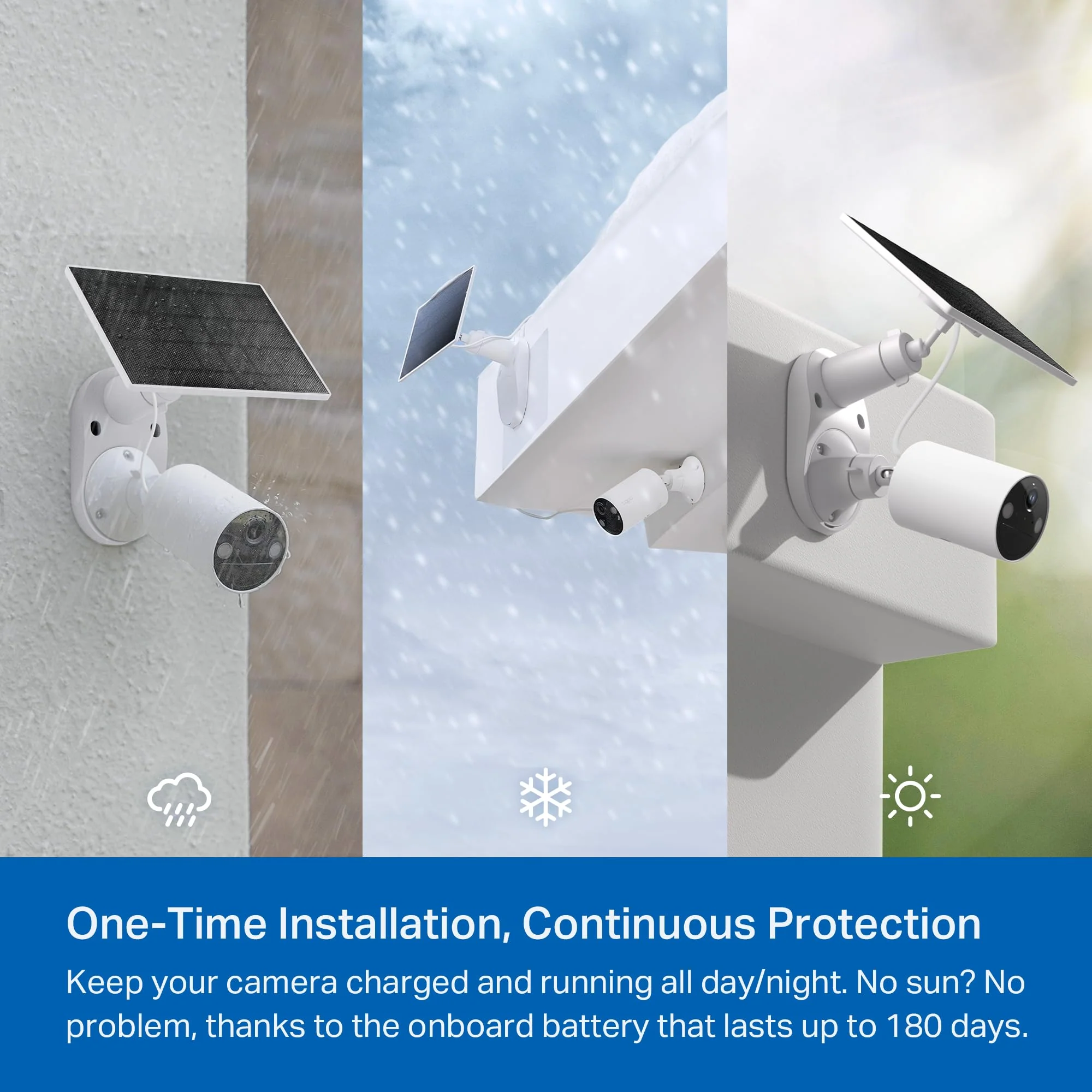 SolarCam 1080P Wireless Outdoor Security Camera with Solar Panel, Tapo C402 Kit - Image 3