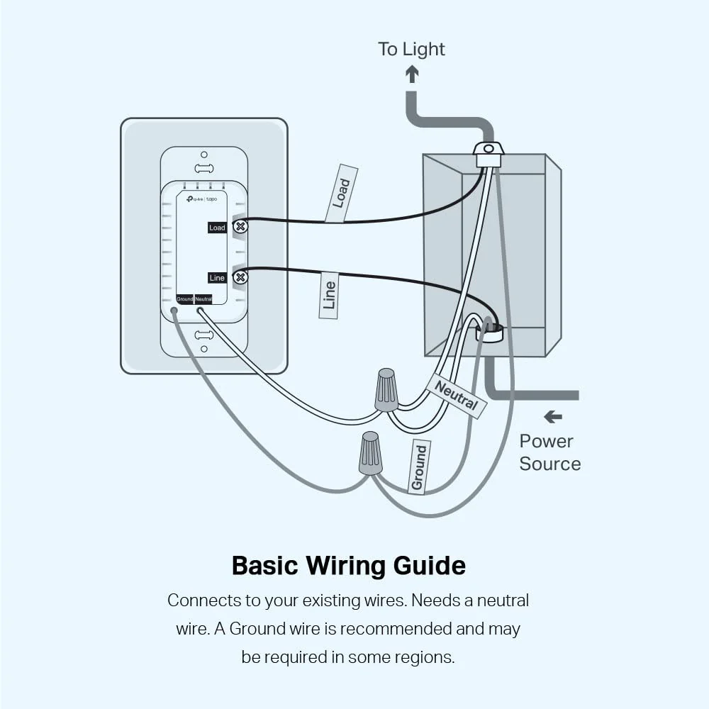Single Pole Smart Dimmable Switch White, Tapo S500D - Image 6